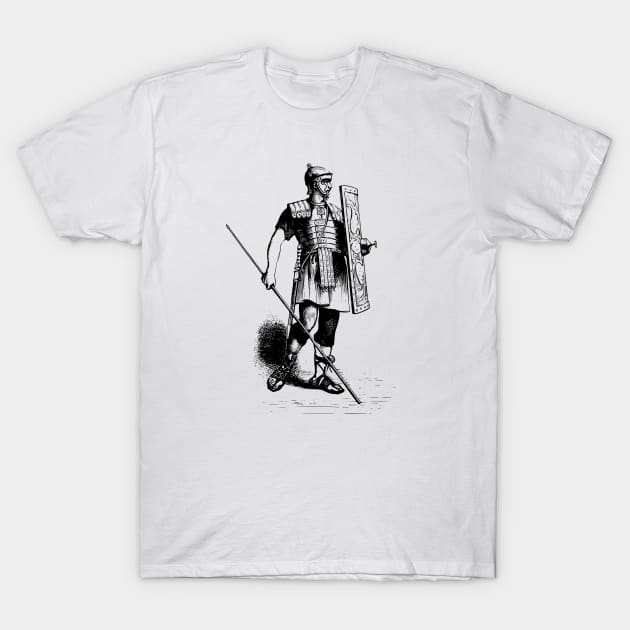 Roman Soldier T-Shirt by seriouscereal